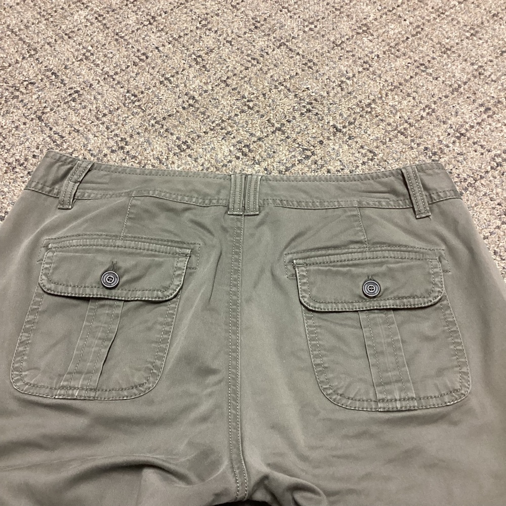 Dockers Favorite Fit Olive Army Green Twill Chino Pants * Size 4 - Picture 12 of 16